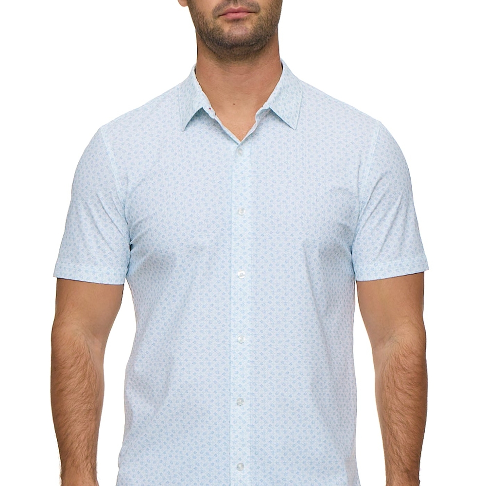Flag & Anthem Edmond SS Geo Print Journey Shirt